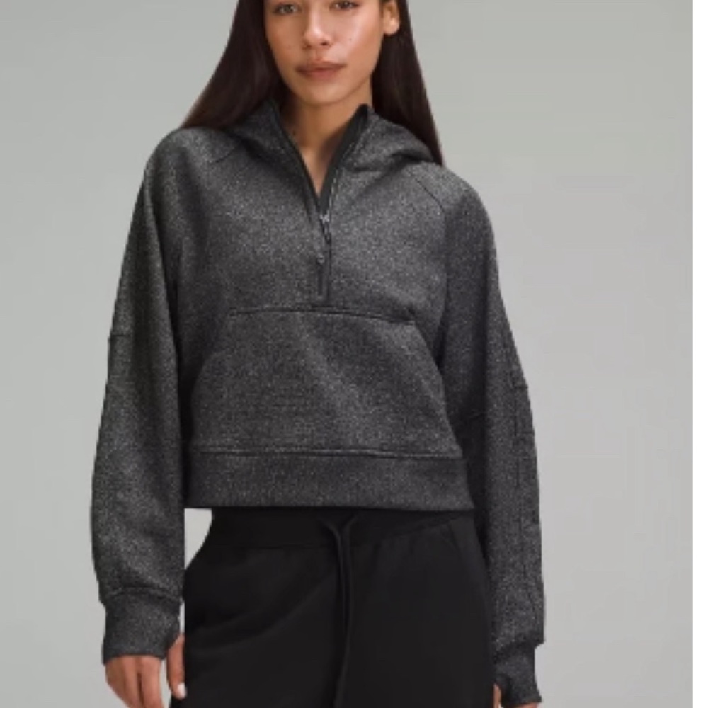 Like new Lululemon Scuba Hoodie in Black Spark